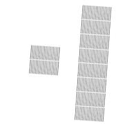 HEMOTON 5sets Guitar Fretboard Side Markers Abs Material Fret Stickers for Guitar Practice 200pcs*5