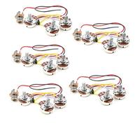 HEMOTON 5sets Guitar Wiring Harness Pots Electric Guitar Replacement Parts for Tone and Volume Controls