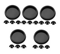 HEMOTON 5sets Silicone Ethereal Drum Foot Pads for Tongue Drum Professional Tongue Support Plug for Accessories and Empty Replacements Use as Bottom Pad for Stability