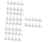 HEMOTON 5sets Water Valve Key Trumpet Drain Clique Spring Iron Accessory Replacement for Old Keys French Horn Tuba Fit 10pcs*5
