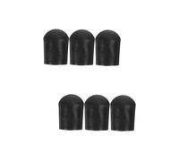 HEMOTON 6 Pcs Cello Accessories Cello Endpin Stopper Cello End Pin Protector Cello Endpin Protector Musical Instrument Accessories Cello Endpin Tips Replacement Cello Endpin Tip Cello Part