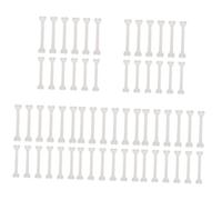 HEMOTON 60 pcs Realistic Plastic Fake Bones Halloween Decoration Props for Haunted Houses Caveman Theme Party Accessories