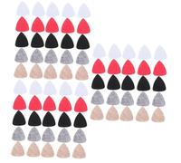 HEMOTON 60pcs Felt Guitar Picks Acoustic Guitar Pick Replacement for Electric Felt and Ukulele Replacement Accessories