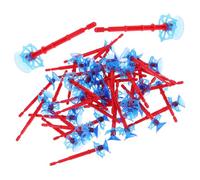 HEMOTON 60pcs Web Slinging Launcher with Suction Cups Interactive Spider Shooter for Halloween Christmas Birthday Fun Family Engagement