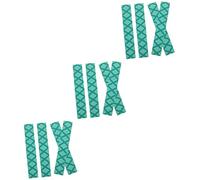 HEMOTON 6pairs Drumstick Grips Adjustable Wraps for Percussion Instruments -texture Flexible Sleeves for Comfortable Drumming for Practice and Performance