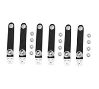 HEMOTON 6pcs Accordion Straps Soft Ties for Heavy Duty Bass Accordion Accessories