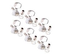 HEMOTON 6pcs Acoustic Guitar Tuning Accessories Metal Guitar Pegs Tuning Pegs Locking