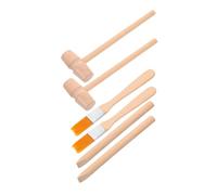 HEMOTON 6pcs Archaeology Tools with Hammer Brush and Colorful Dinosaur Excavation Kit for Childrens and Play Experimental Tools for Young Explorers