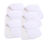 HEMOTON 6pcs Baby Diaper Liner Inserts Nappy Inserts Reusable Washable Reusable Highly Absorbent Breathable Cloth Liners for Baby Changing Pad