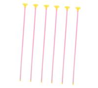HEMOTON 6pcs Boy Girl's Suction Cup Arrows Plastic Arrows for Boys and Girls Archery Suction Cup for and Girls Indoor Outdoor Play Practice