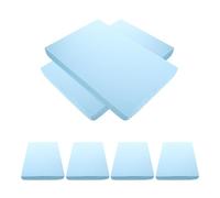 HEMOTON 6pcs DIY Diorama Base Foam Board Sheet for Model Building | Polystyrene Material, 11.8x7.9x0.8 Inch Rectangle, Flat Smooth Surface