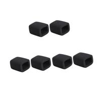 HEMOTON 6pcs Elastic Microphone Cover Hand Microphone Protector for Conference Rooms