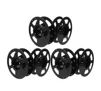 HEMOTON 6pcs Empty 3D Printer Filament Spool Made of Sturdy Abs Plastic with Smooth Wire Spool Management and Knot Prevention, for Educational and 3D Printing Projects