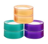 HEMOTON 6pcs Finger Sponge for Counting Money Assorted Colour Sponge Moistener Pads for Easy Counting and Paper Sorting, for Cashiers and Filing Tasks Random Color