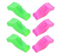 HEMOTON 6pcs Flexible Faucet Extenders for Sink Handle Tap Extender Boys and Girls Hand Washing Aid Elastic Faucet Sprayers for Bathroom Sink Basin