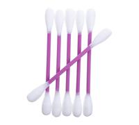 HEMOTON 6pcs Giant Cotton Swab Cat with Catnip Interactive Plush Purple | Extra-large Size with Soft Plush Exterior, Gentle on Gums and Claws, Multiple Pieces Included for Indoor Play