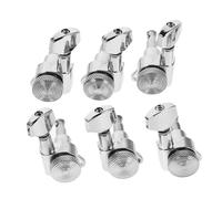 HEMOTON 6pcs Guitar Chord Lock Self-locking Tuners for Electric Acoustic Guitar Tuning Pegs Locking Mechanism for Secure Tuning