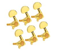 HEMOTON 6pcs Guitar Tuning Pegs Large Handle Tuning Pegs Guitar Machine Heads Keys Suitable for Electric Wooden