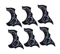 HEMOTON 6pcs Hummingbird Guitar Pick Guard Set, Pet Self-adhesive Scratch Protection for 40/41 Inch Acoustic Guitar, Easy Install Pickguard