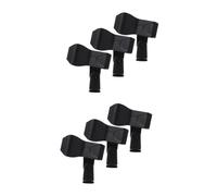 HEMOTON 6pcs Microphone Clips Wireless Mic Holders for Stands Flexible Angle Clamp for Recording Live Streaming and Gaming