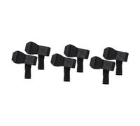 HEMOTON 6pcs Microphone Holder Clips Mic Stand Clips for Ktv Stage and Concerts Non- Design Fits Microphones