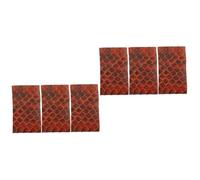 HEMOTON 6pcs Musical Equipment Accessory Violin Bow Grip Horse Hair Violin Bow Replacement Grip