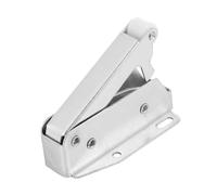 HEMOTON 6pcs Self-Locking Device Lock for Cabinet Doors Bounce Door Bolt Self Locking Gate Lock Cupboard Locks Push Door Handle and Deadbolt Door Locks Door Latch Mini Iron Bounce Lock