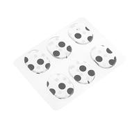 HEMOTON 6pcs Silicone Drum Snare Mute Mat Damper Gel Pad Self-adhesive Mute Mat for Drum Practice Accessories Gel Pad Snare Damper