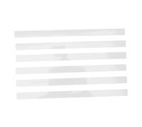 HEMOTON 6pcs Snare Wire Drum Wire Mounting Straps Made of Pet Material with Good Flexibility and White Colour to Ensure Proper Tension for Snare Drum Spare Parts Random Color