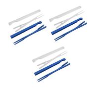 HEMOTON 6sets Nylon Piano Tuning Stop Mute Clips Safe Material Piano Tuning Tools for Mid Treble Parts Essential Tuner Supplies for and Repairing