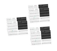 HEMOTON 6sets Piano Stickers for Keys Key Sticker Self-adhesive Piano Keyboard Decals for Boys and Girls