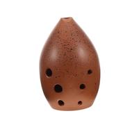 HEMOTON 8 Hole Ceramic Ocarina Flute Chinese Instrument for Kids Adults Beginners g Pitch
