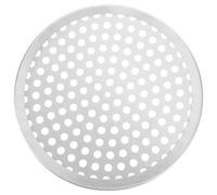 HEMOTON 8 Inch Pizza Pan Baking Tray with Holes Perforated Nonstick Aluminum Oven Baking Pan for Crispy Pizza Crust and Even Heat Distribution