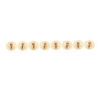HEMOTON 8 Pcs Copper Cymbals Jing Cymbals Belly 4 Inch Cymbal Musical Single Hand Percussion Instruments Finger Cymbals Musical Instrument Music present Monkey Meditation Cushion