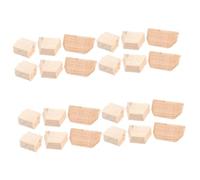 HEMOTON 8 Sets Professional Violin Bow Plug Non-slip Cello Endpin Stopper Wooden Bow Parts