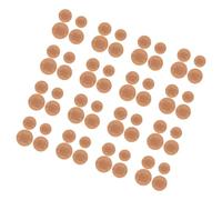 HEMOTON 80pcs Breathable Round Fabric Plasters for Finger and Toe Wound Care at Home