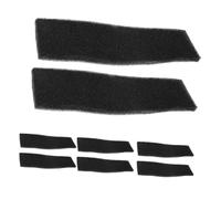 HEMOTON 8pcs Aquarium Filter Foam Sponges High-density Replacement Media Pads for Fish Tank and Filtration Easy to Cut and Install Silent Operation for Freshwater and Use