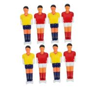 HEMOTON 8pcs Desktop Football Men Foosball Player Replacement Parts for Table Football Machine Durable Wear Resistant Accessories for Foosball Game