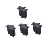 HEMOTON 8pcs Guitar Battery Case Holder Box for Active Pickup Battery for Bass Guitarists