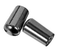 HEMOTON 8pcs Guitar Tip Metal Guitar Cap Toggle Cap Tips Toggle Electric Switch Button Replacement Parts