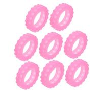 HEMOTON 8pcs Luggage Wheel Covers Portable Silicone Suitcase Spinner Protectors Noise Reduction Dustproof Anti-wear Travel Accessories for Wheels