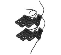 HEMOTON 8pcs Paddle Board Fin Buckle Replacement Heavy Duty Split Surfboard Divider Clips with Quick-release Attachment Portable Water Separator for Enhanced Stability and Easy