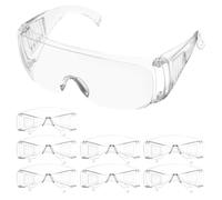 HEMOTON 8pcs PC Louver Safety Goggles for Construction Glasses Work Lab