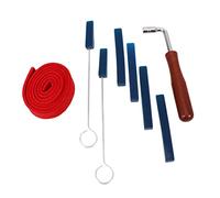 HEMOTON 8pcs Piano Tuning Kit Professional Tools Includes Tuning Hammer Mute Kit and Wrench for Accurate Sound and