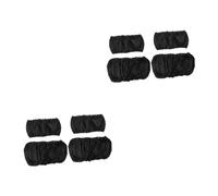 HEMOTON 8pcs Pram Wheel Covers for Mud Rain Stroller Wheel Cover Protector Easy to Install