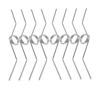 HEMOTON 8pcs Replacement Pruner Springs Durable Compression Springs for Garden Shears Trimming Secateurs Easy Install Flexible Parts for Branch Cutters