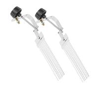 HEMOTON 8pcs Snare Wire for Snare Drums Easy to Install Drum Springs End Plates to Reduce Buzzing for Drummers and Percussion Lovers Classic Compatible