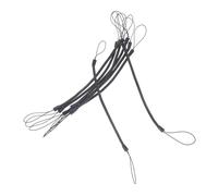HEMOTON 8pcs Stylus Pen Lanyard Set Spring Rope, Anti-lost Pen Leash for Touchscreen Tablets and Phones, Retractable Wrist Strap for Portable Writing Tools