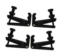 HEMOTON 8pcs Violin String Adjusters Black Fine Tuners for Violins Easy to Install String Pitch Adjuster Tuning Accessories for Musicians