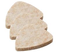 HEMOTON 9pcs Wool Felt Guitar Picks Soft Plectrums for Ukulele Guitar Smooth Edges for Lightweight Design for Easy Use and Storage Unique Creative Artistry